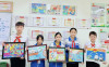 Những lá thư, bức tranh của các em học sinh trường THCS Phú Cường gửi tới Cán bộ Chiến sỹ và thiếu nhi huyện đảo Trường Sa