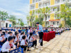 Liên đội THCS Phú Cường tổ chức tuyên truyền và ký cam kết an toàn giao thông năm học 2023 - 2024